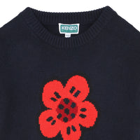 Robe à motif jacquard - Bleu Mistral