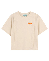 T-shirt ample Tiger - Chavane Chiné