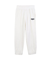 Pantalon de jogging taille élastiquée - Off White