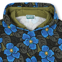 Sweatshirt à motif jacquard - Bleu Mistral