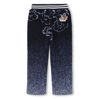Pantalon de jogging en jacquard - Bleu Mistral