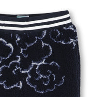Pantalon de jogging en jacquard - Bleu Mistral