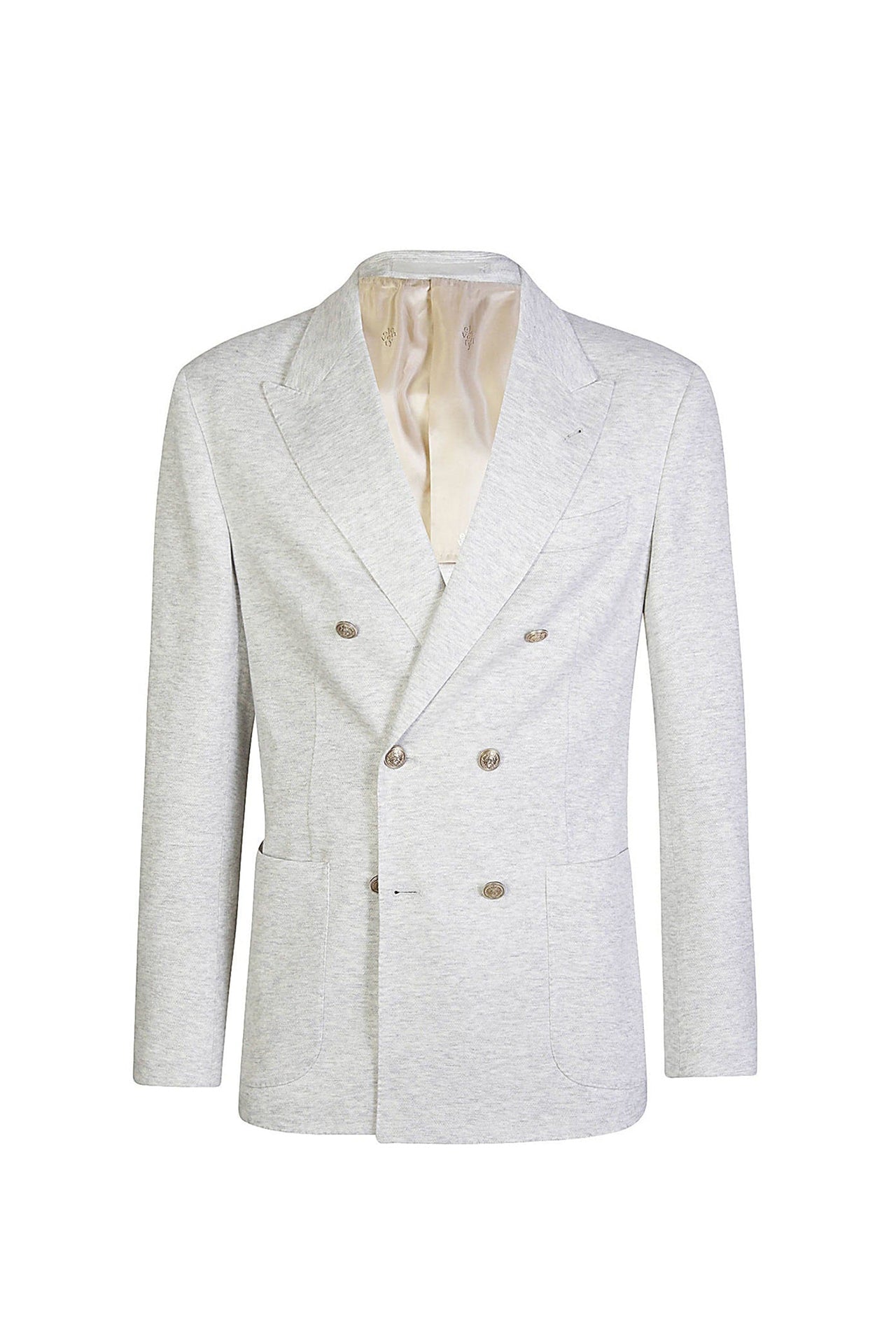 Veste à poches à rabat - Gris Clair