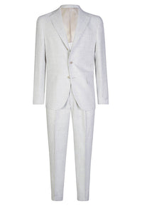 Costume ajusté - Gris Clair