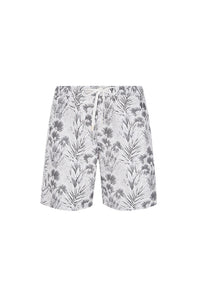 Short de plage à taille élastique - Noir