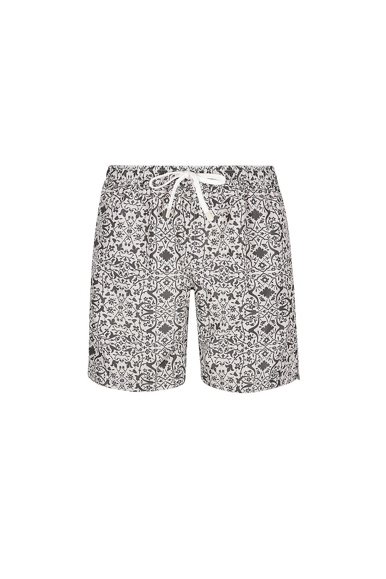 Short de bain à cordon de serrage - - Noir