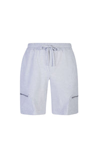 Chemise à col classique - Gris Clair & Sable