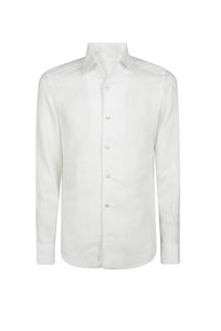 Chemise à col classique - Blanc