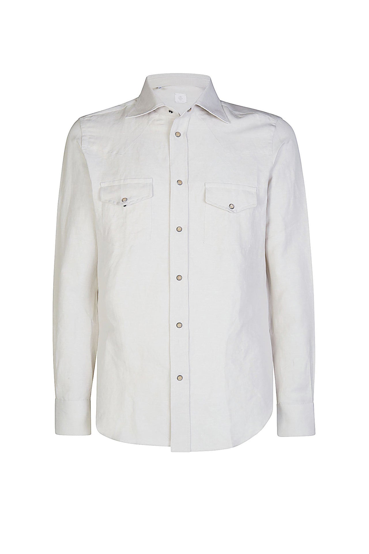 Chemise à col classique - Blanc