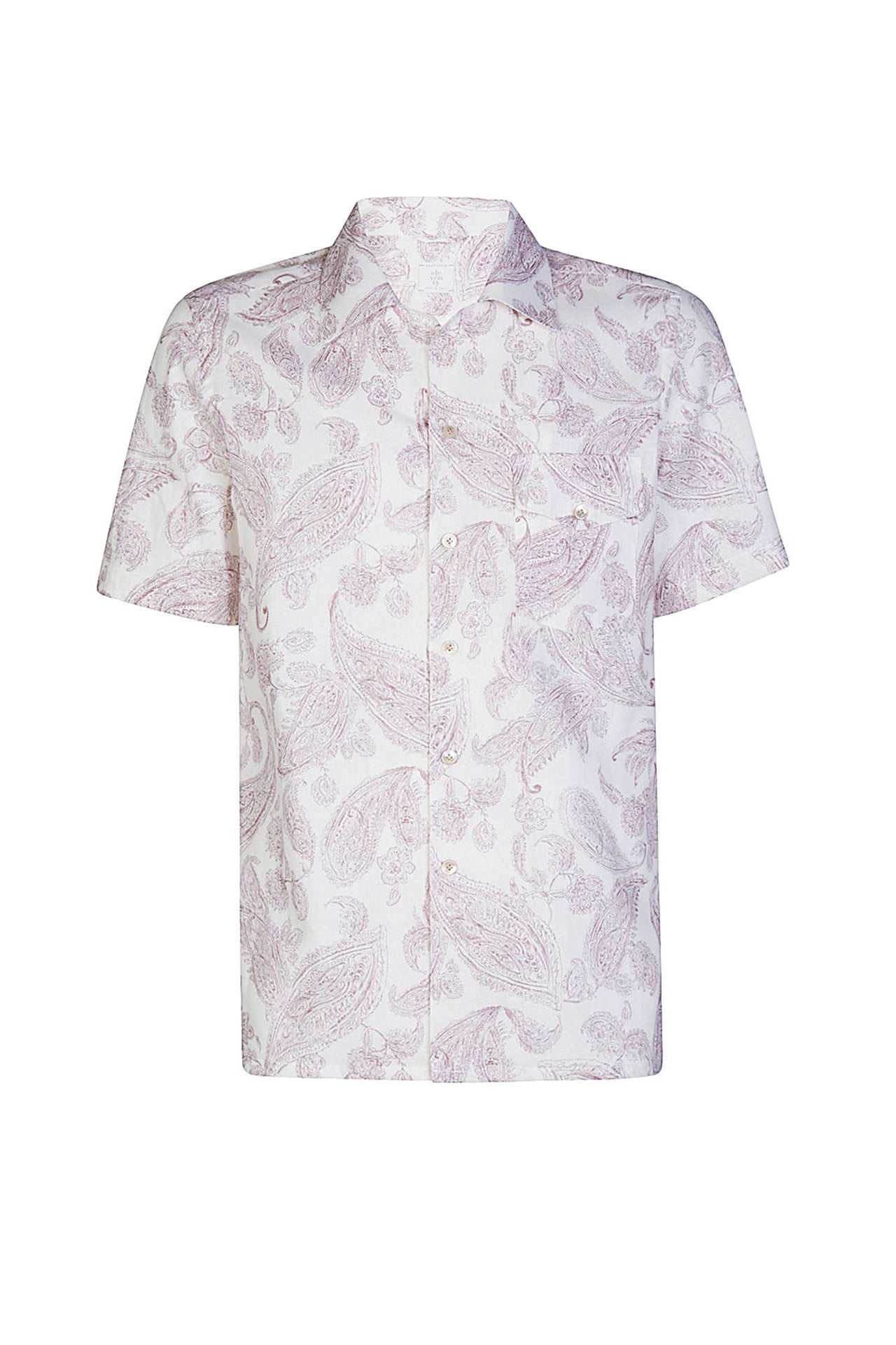 Chemise sans manches à col classique - Mauve