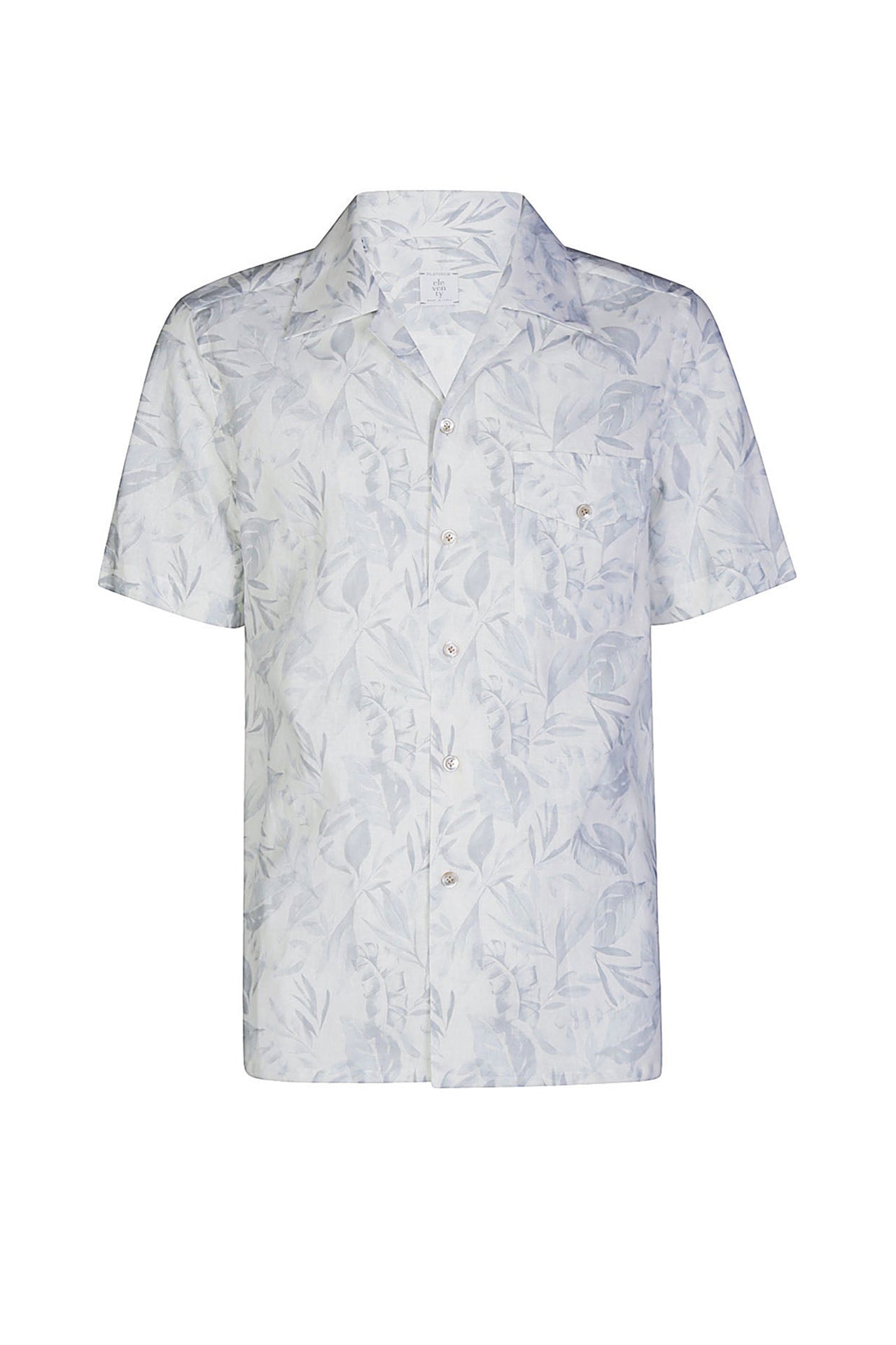 Chemise sans manches à col classique - Gris Clair