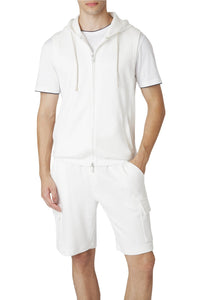 FELPA FULL ZIP SMANICATA