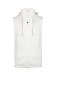 FELPA FULL ZIP SMANICATA