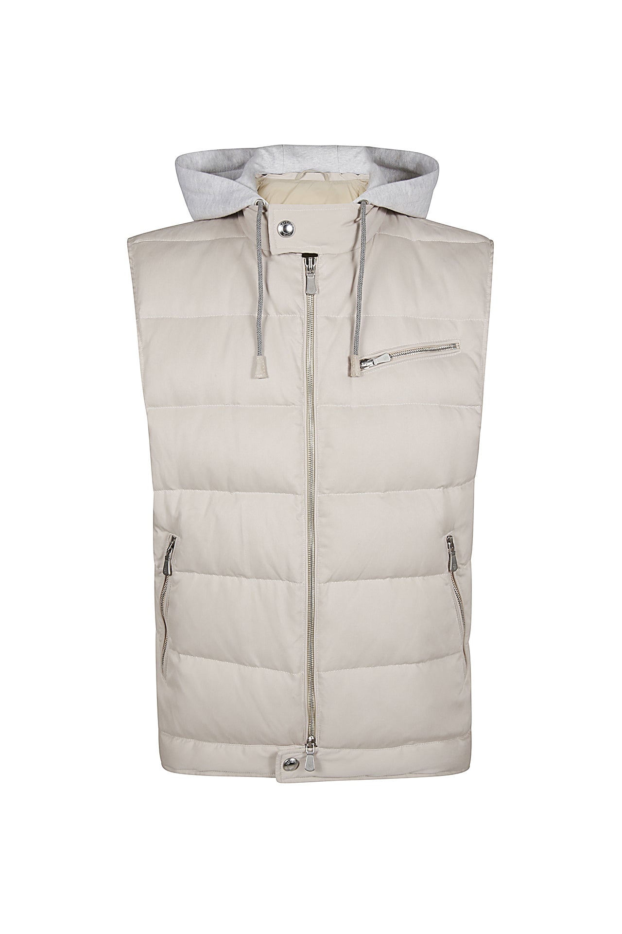 GILET CAPPUCCIO STACCABILE