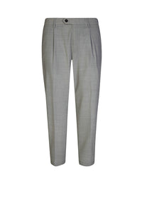 Pantalon à pinces ajusté - Gris Clair