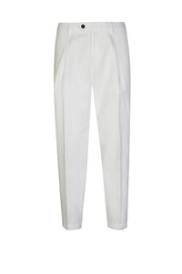 Pantalon à plis - Blanc