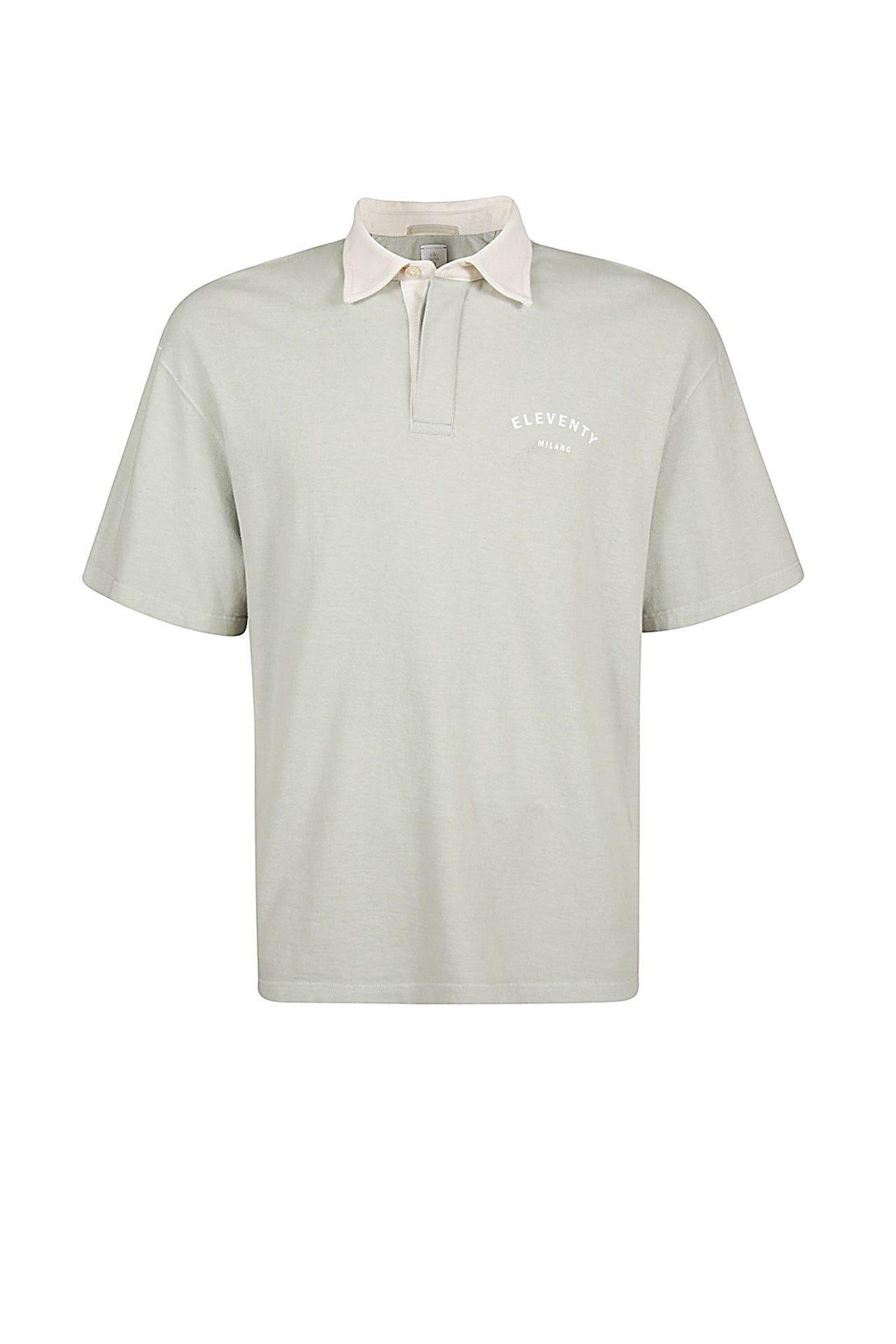 Polo à col boutonné - Vert Militaire