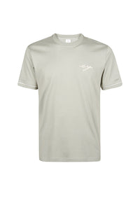 T-shirt à col rond avec logo - Vert
