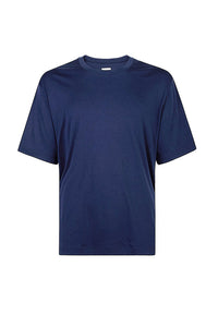 T-shirt à col rond - Bleu