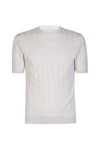 MAGLIA GIROCOLLO COSTA PIATTA
