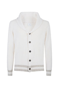 CARDIGAN COLLO A SCIALLE