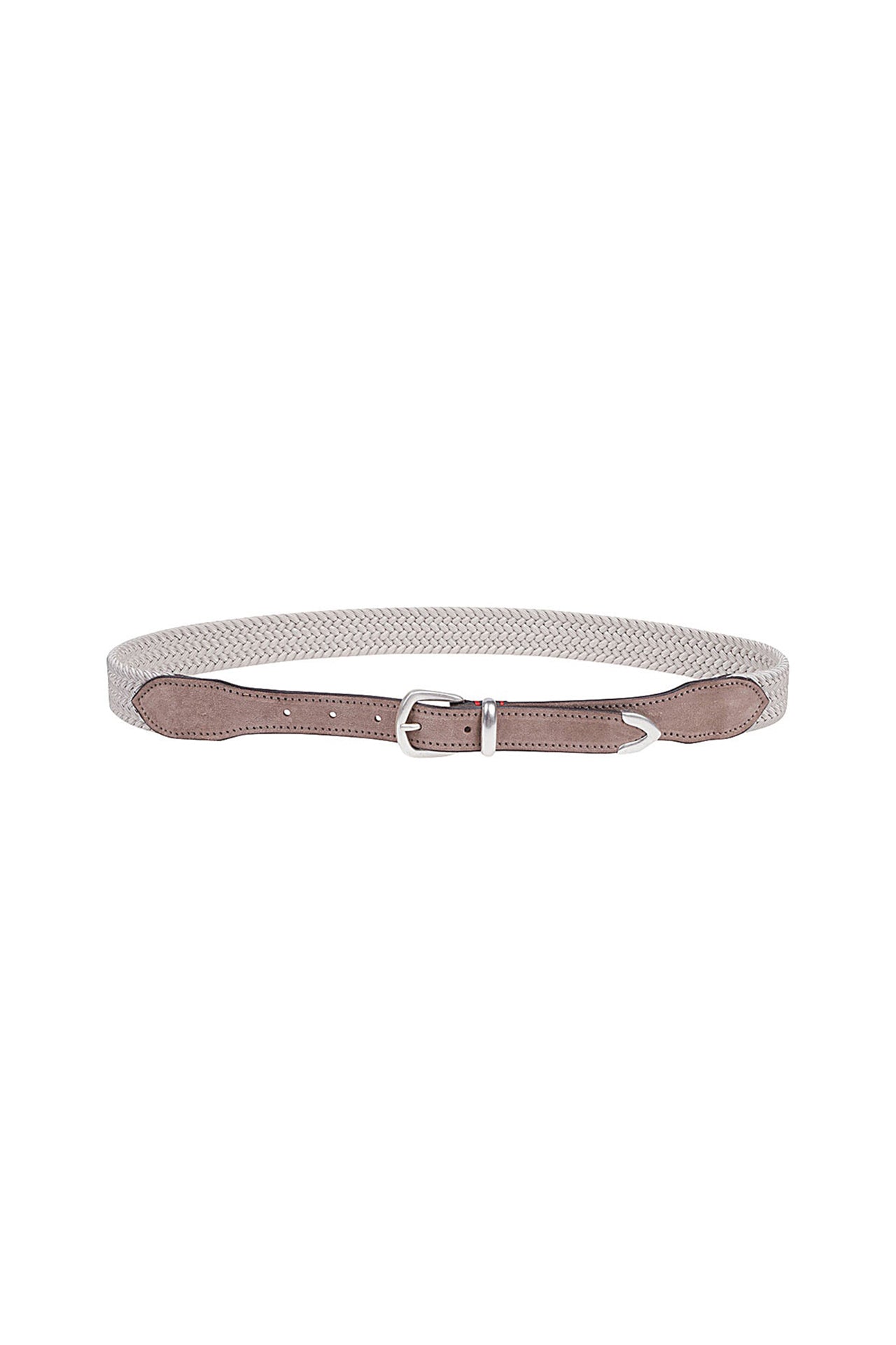 Ceinture à boucle classique en cuir - Sable