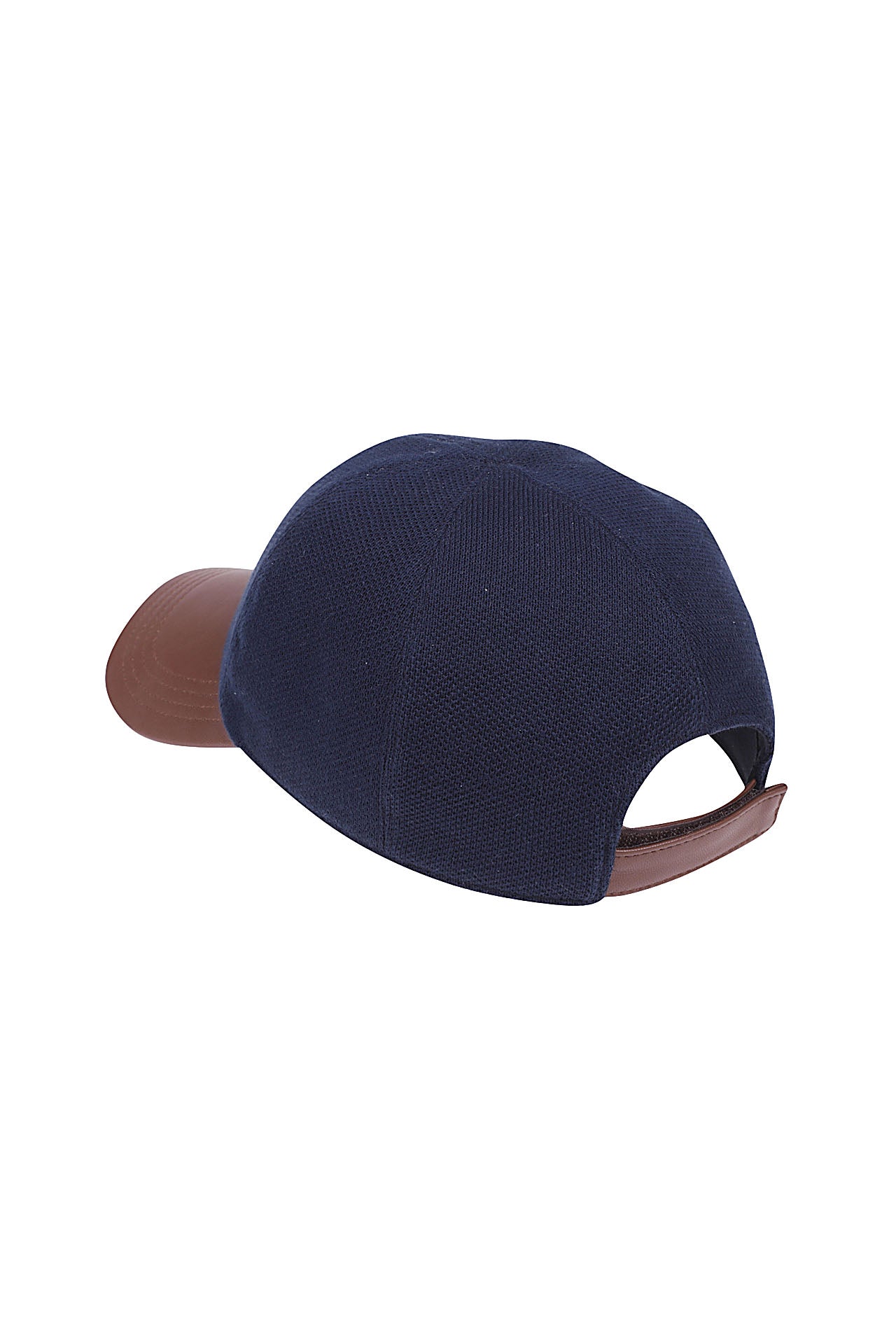 Casquette à logo - Bleu & Marron