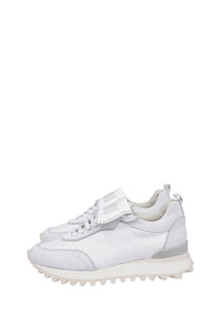 Baskets à lacets - Blanc & Mastic