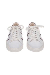 Baskets à lacets - Blanc & Raisin