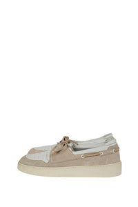 Derbies à lacets - Ivoire & Sable