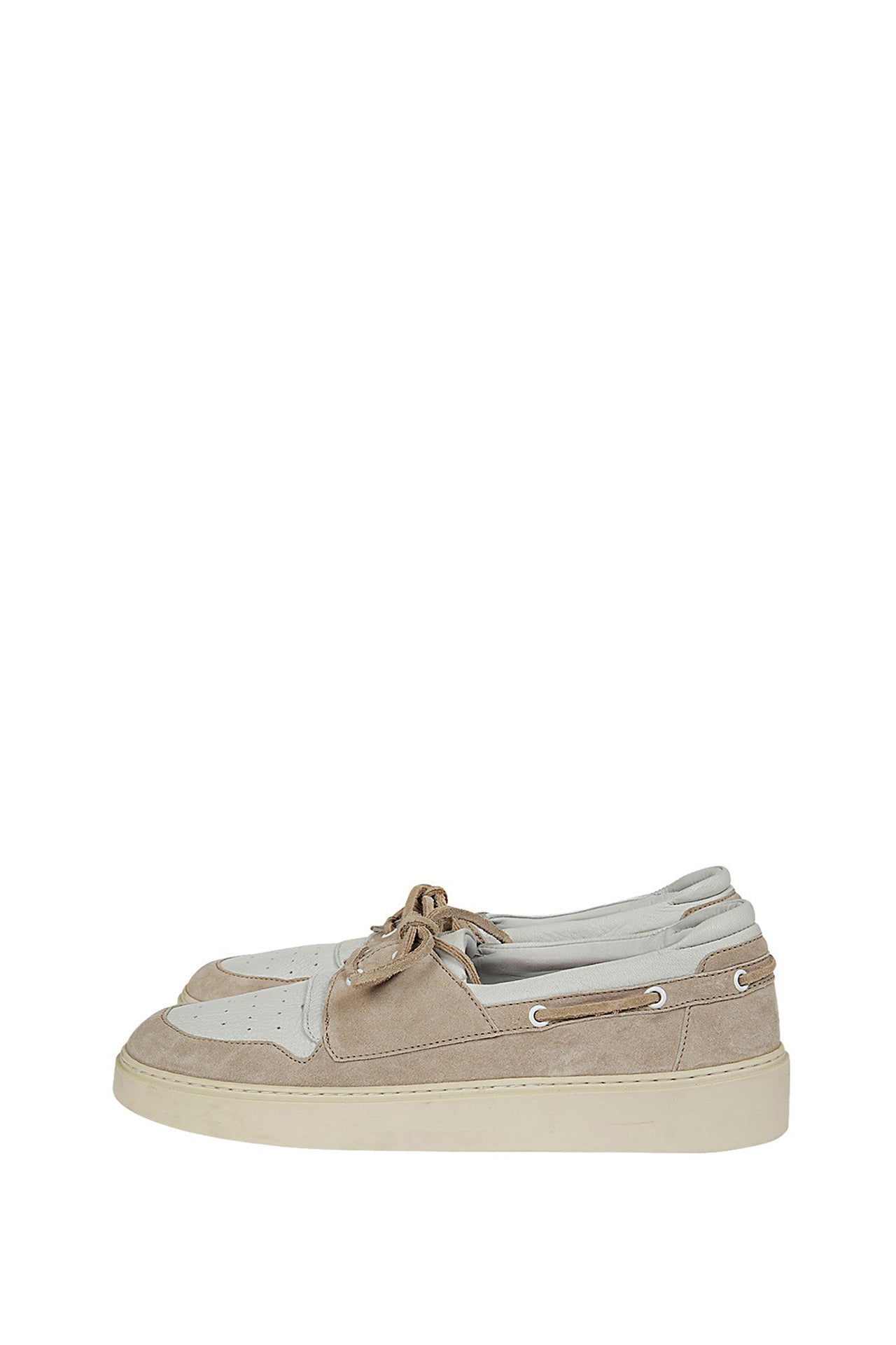 Derbies à lacets - Ivoire & Sable