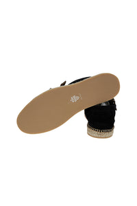 Espadrilles à boucles - Noir