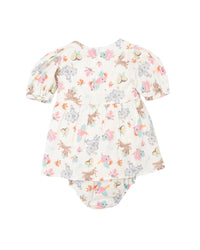 Robe en imprimé - Naturel