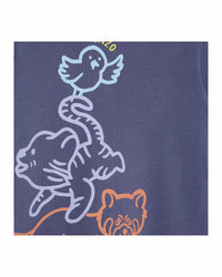 Combinaison en coton - Ocean blue