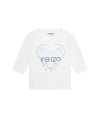 T-shirt à manches longues en interlock - Blanc