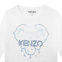T-shirt à manches longues en interlock - Blanc