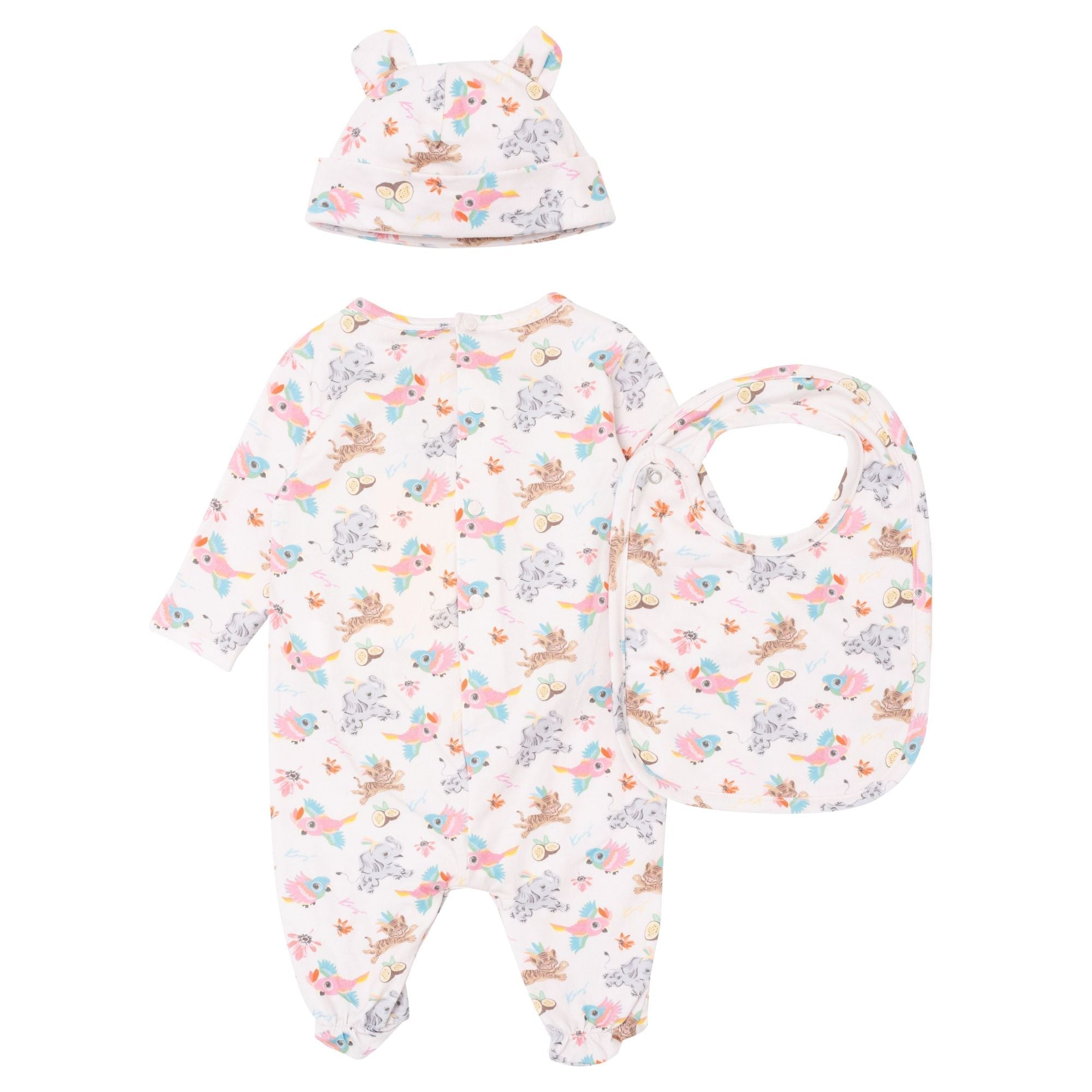 Ensemble pyjama bavoir et bonnet - Loukoum