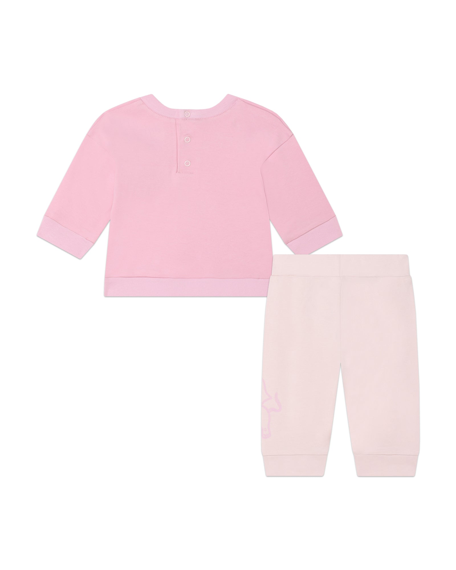 Cotton sweatshirt and trousers set - Magnolia