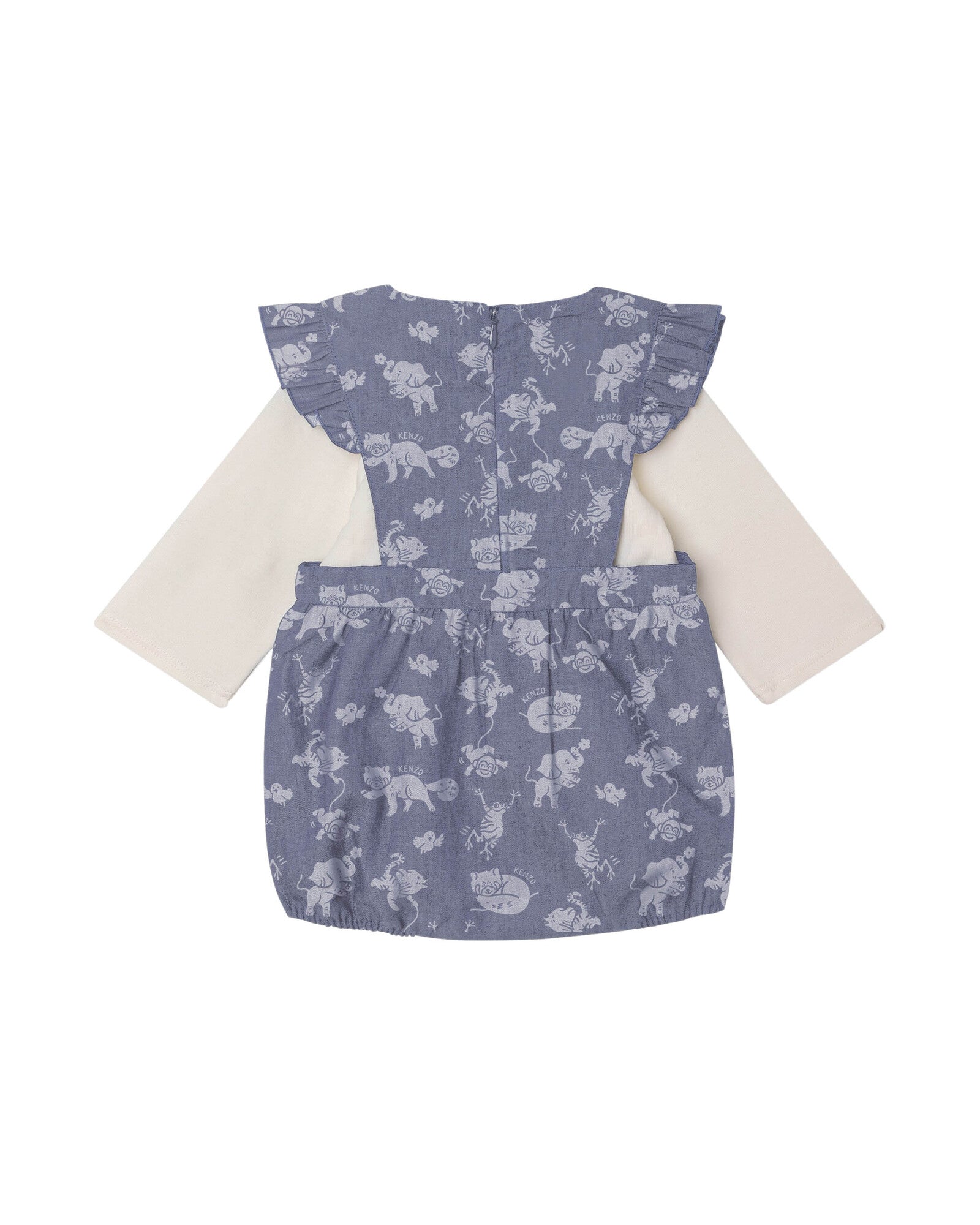 Ensemble t-shirt et bloomer avec logo en coton - Ocean Blue