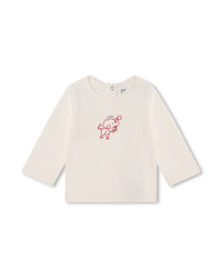Ensemble t-shirt et bloomer avec logo en coton - Ocean Blue