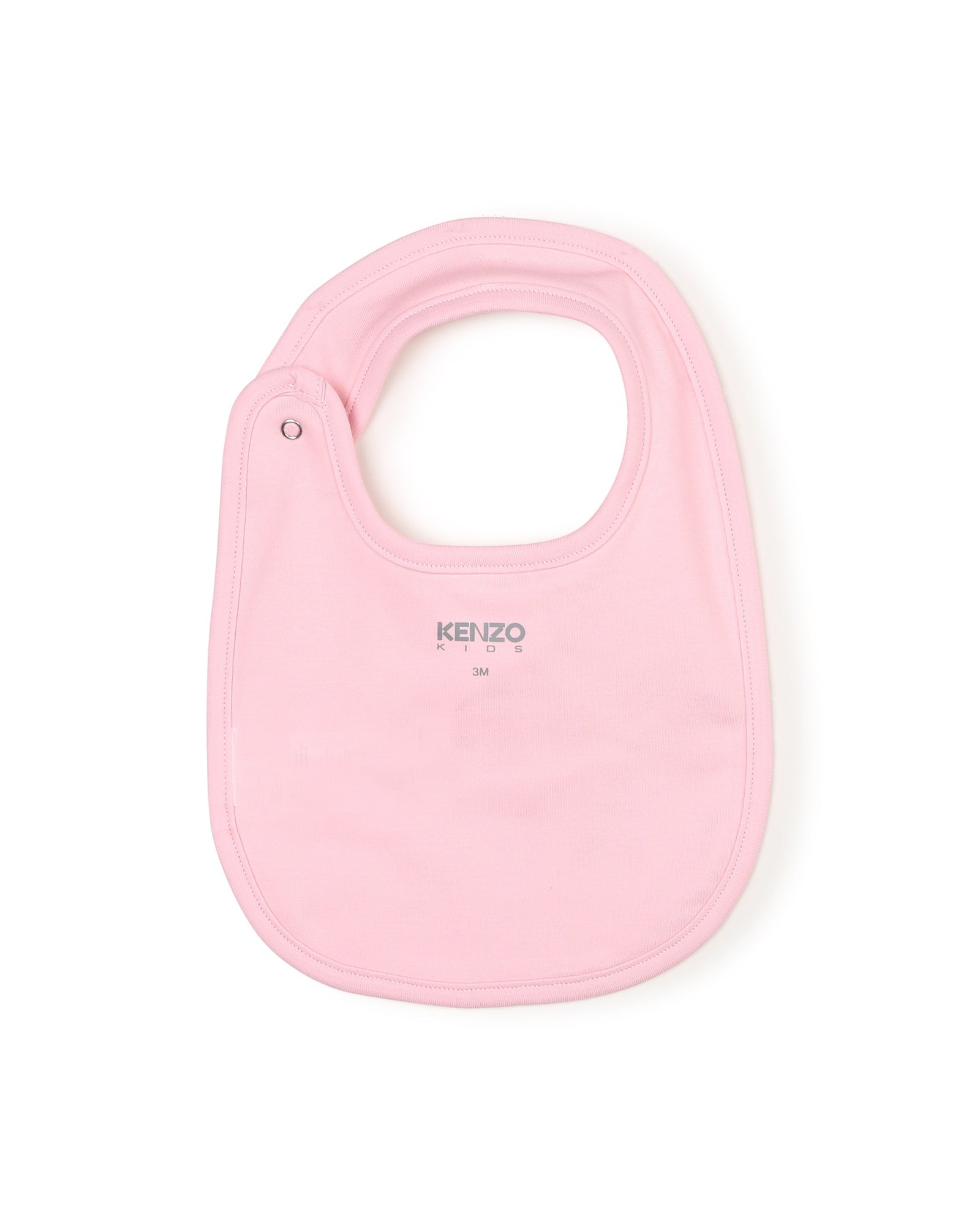 Ensemble pyjama & bavoir et bonnet en coton - Dragée