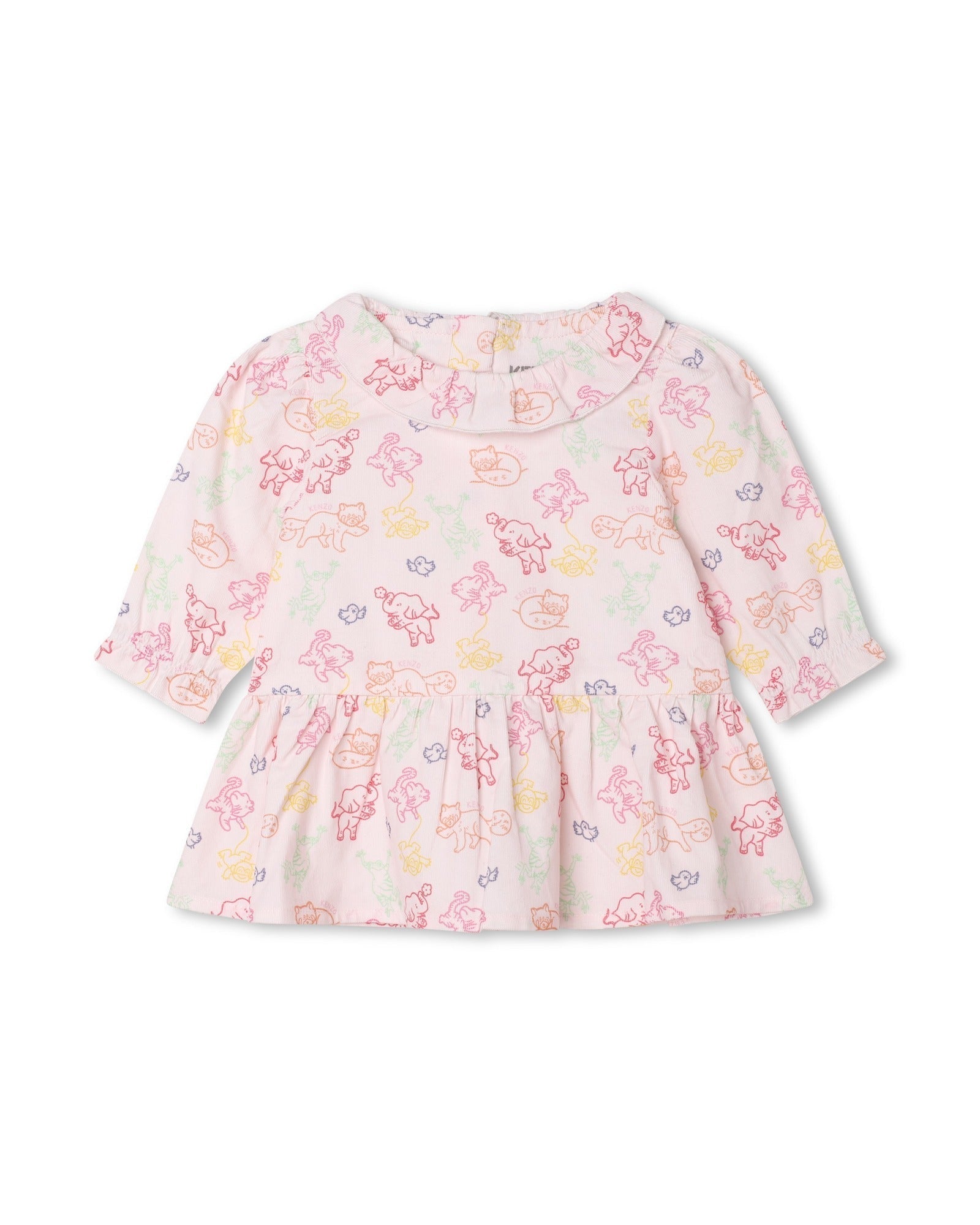 Cotton dress and legging set - Dragée
