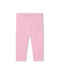 Cotton dress and legging set - Dragée