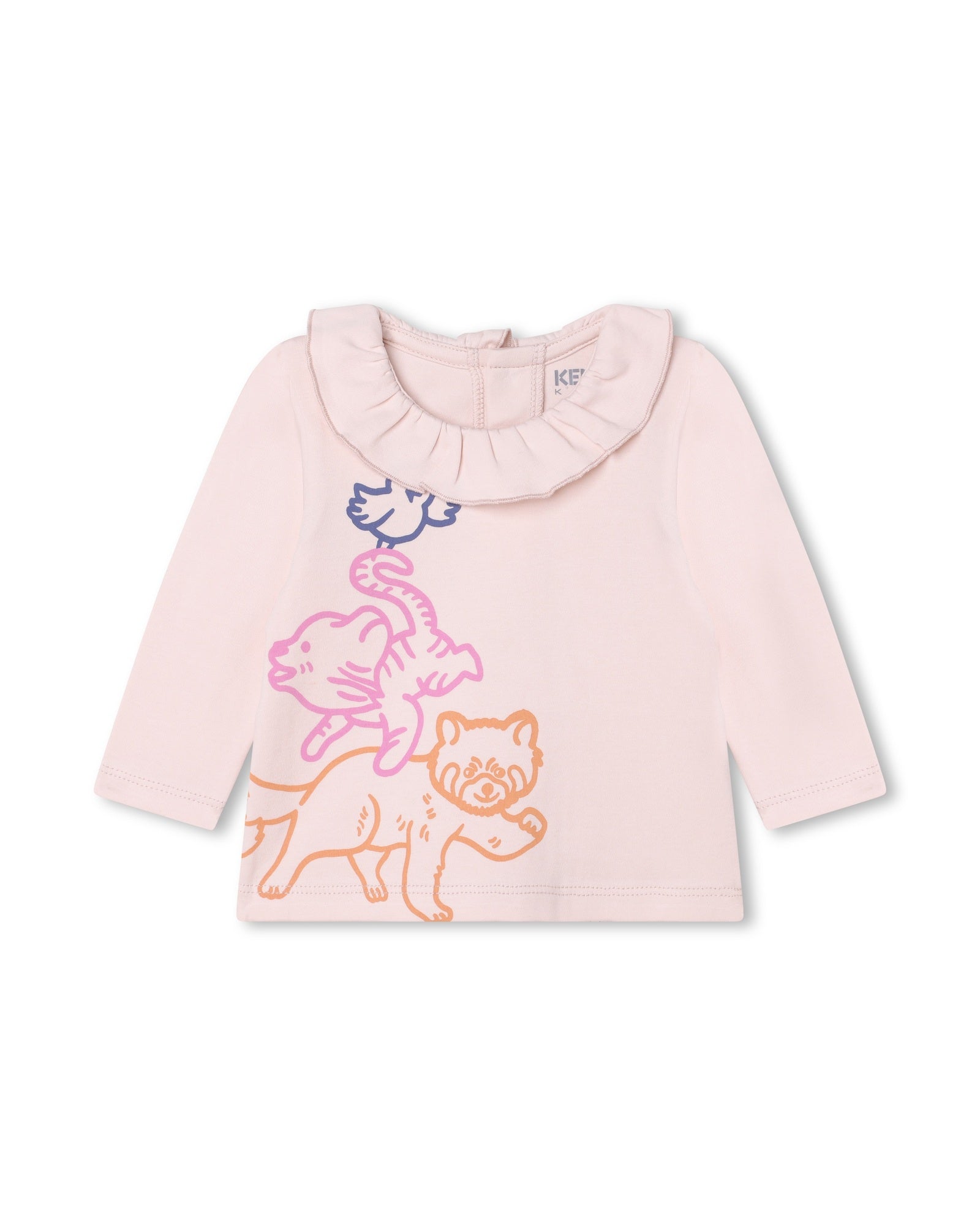 Ensemble t-shirt et pantalon en coton - Dragée