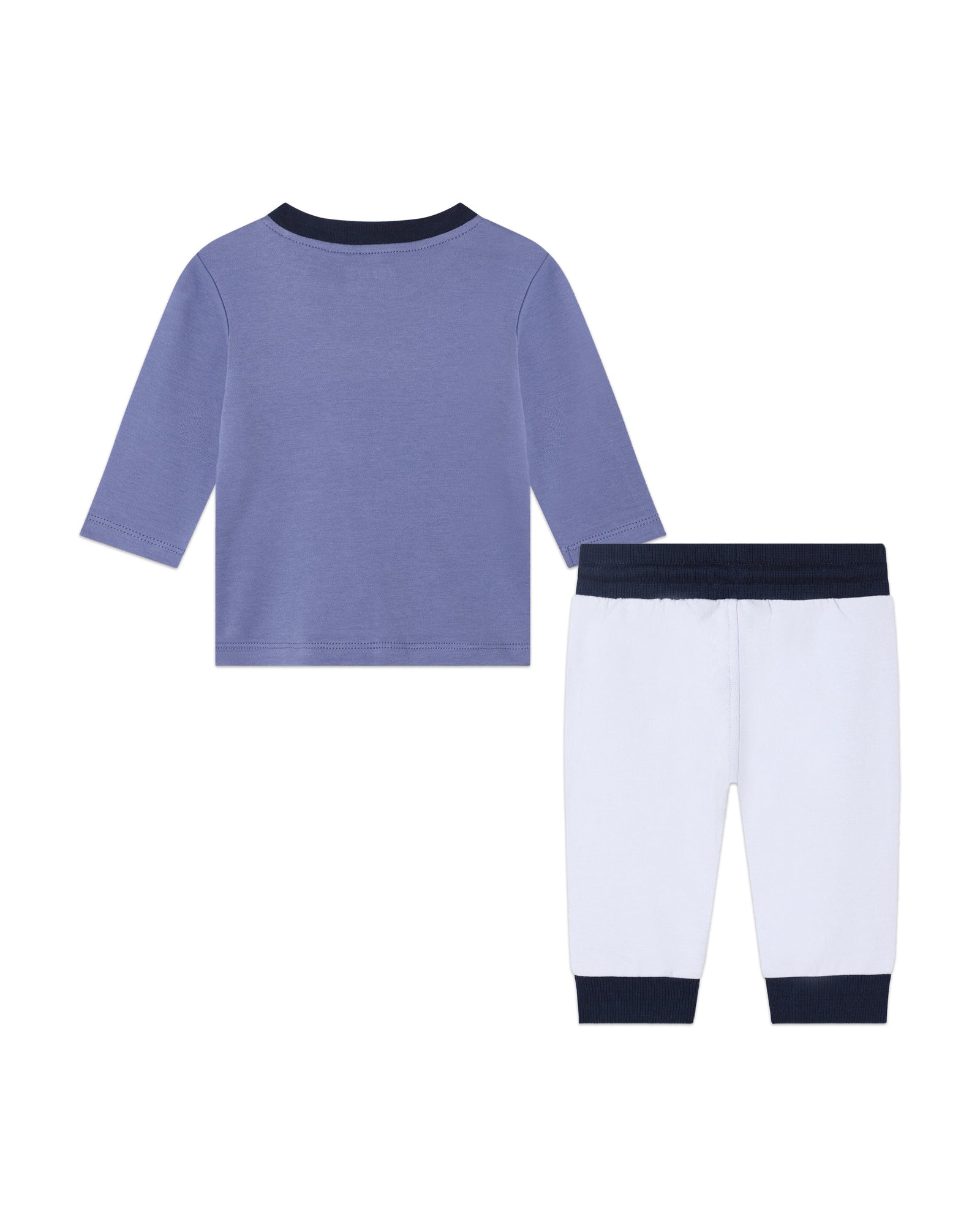 Ensemble t-shirt et pantalon en coton - Ocean Blue