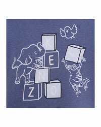 Ensemble t-shirt et pantalon en coton - Ocean Blue