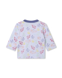Ensemble t-shirt et pantalon en coton - Ciel