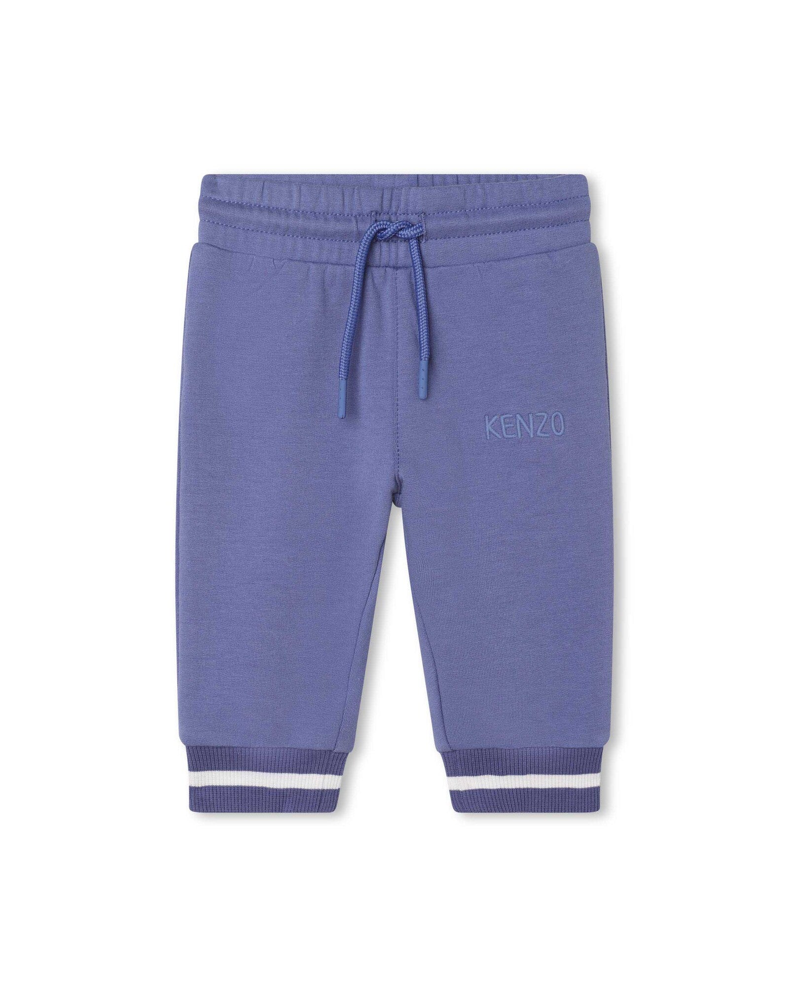 Cotton t-shirt and trousers set - Ciel