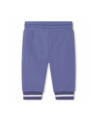 Cotton t-shirt and trousers set - Ciel