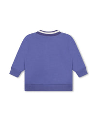Ensemble cardigan et pantalon en coton - Ciel